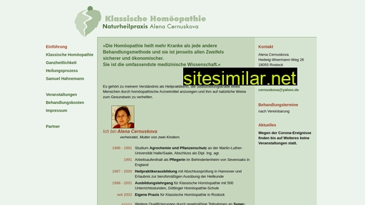 homoeopathie-alena.de alternative sites