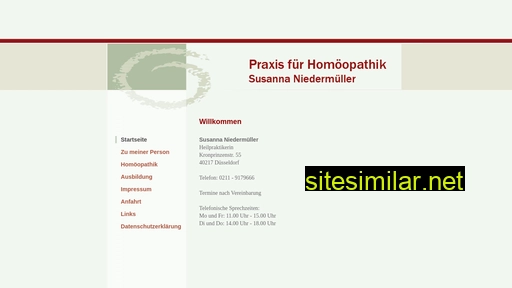 homoeopathiefortbildung.de alternative sites