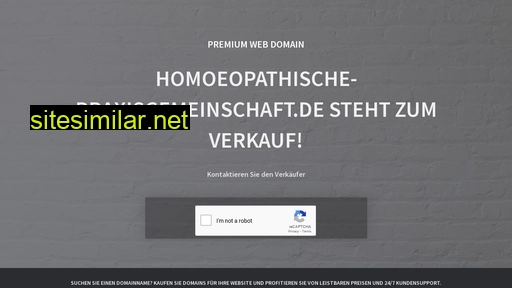 homoeopathische-praxisgemeinschaft.de alternative sites