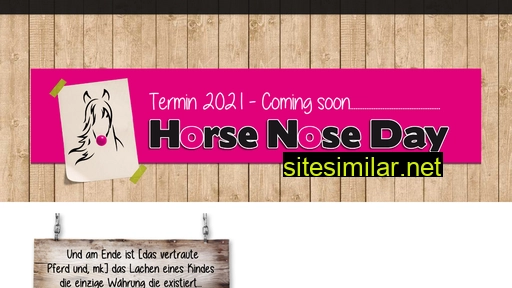 horsenoseday.de alternative sites