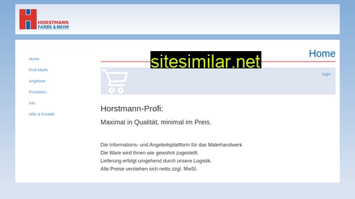 Horstmann-profi similar sites