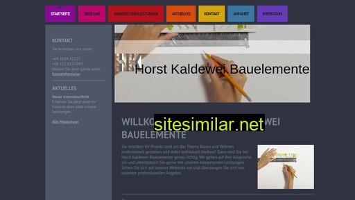 Horst-kaldewei-bauelemente similar sites