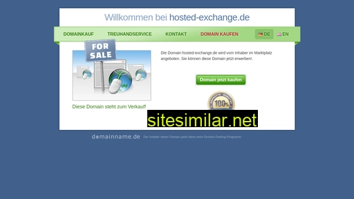 hosted-exchange.de alternative sites