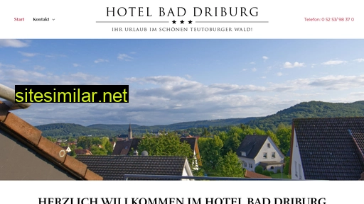 Hotelbaddriburg similar sites