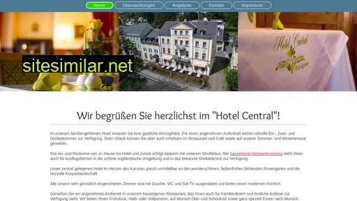 hotelcentral-badelster.de alternative sites