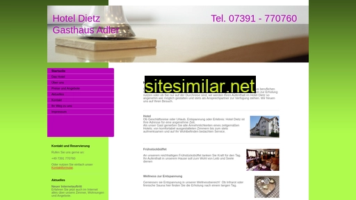 hoteldietz.de alternative sites