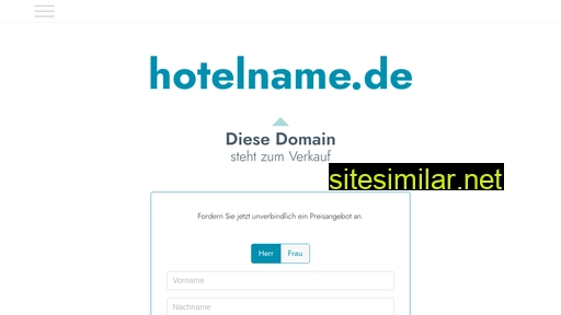 hotelname.de alternative sites