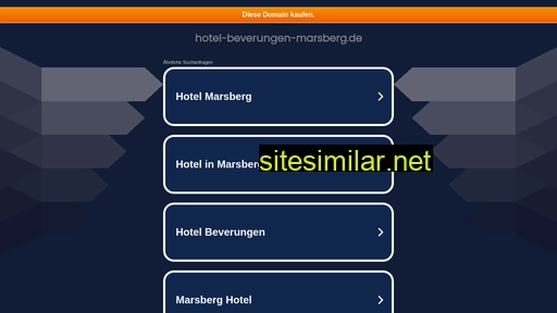hotel-beverungen-marsberg.de alternative sites