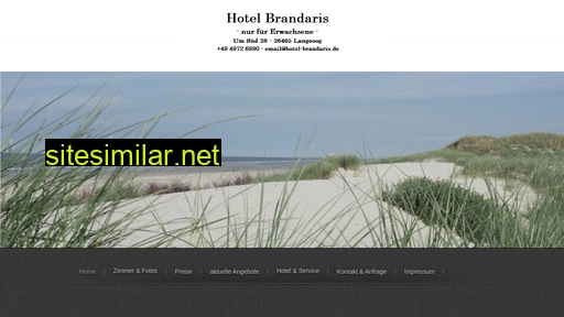hotel-brandaris.de alternative sites