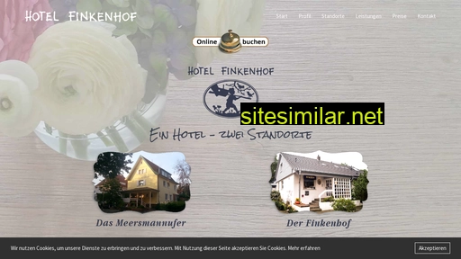 hotel-finkenhof.de alternative sites