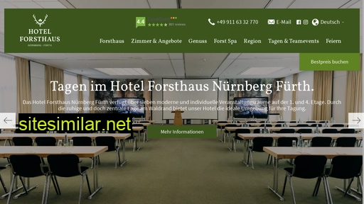 hotel-forsthaus-nuernberg-fuerth.de alternative sites