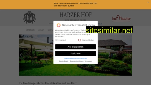 hotel-harzerhof.de alternative sites