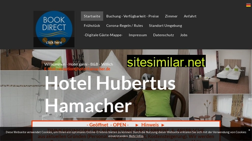 hotel-hubertus-hamacher.de alternative sites