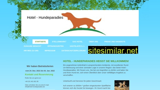 Hotel-hundeparadies similar sites