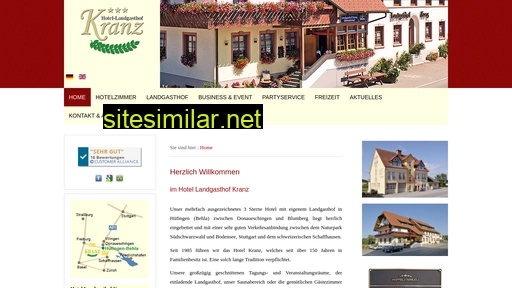 hotel-landgasthof-kranz.de alternative sites