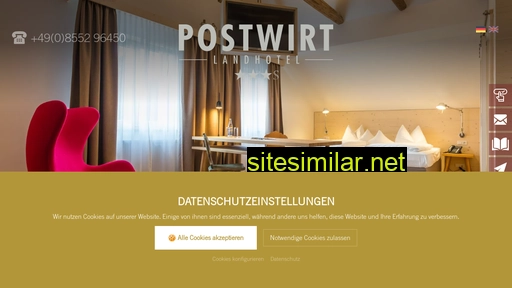 hotel-postwirt.de alternative sites