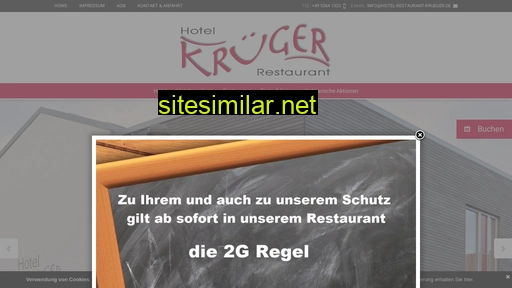 hotel-restaurant-krueger.de alternative sites