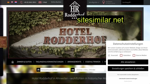 hotel-rodderhof-ahr.de alternative sites