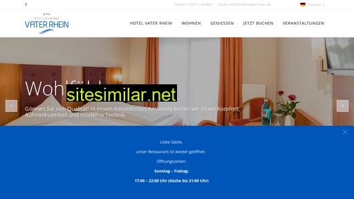 hotel-vater-rhein.de alternative sites