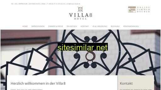 Hotel-villa8 similar sites