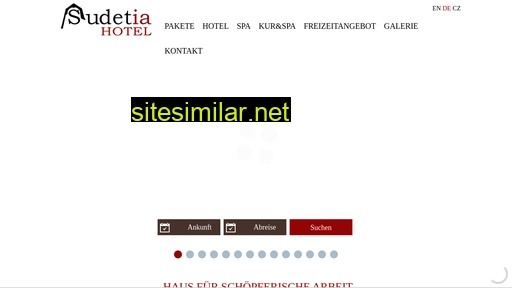 hotelsudetia.de alternative sites