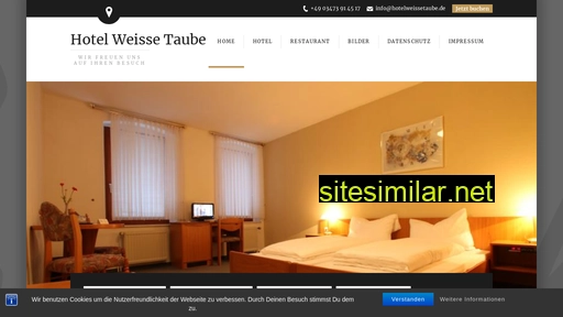 hotelweissetaube.de alternative sites
