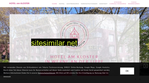 hotel-am-kloster.de alternative sites