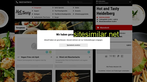 hot-and-tasty-heidelberg.de alternative sites