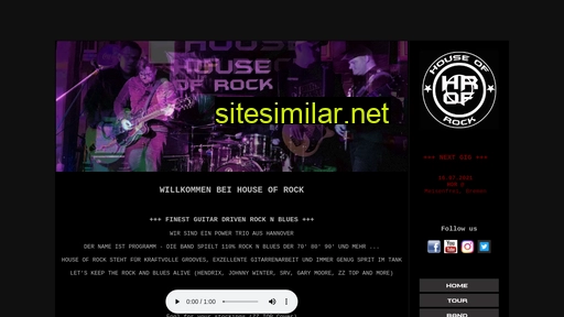House-of-rock-band similar sites