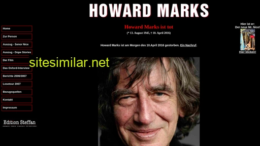howard-marks.de alternative sites