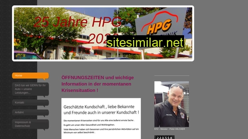 hpg-autotechnik.de alternative sites