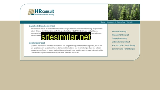 Hr-consult-gmbh similar sites