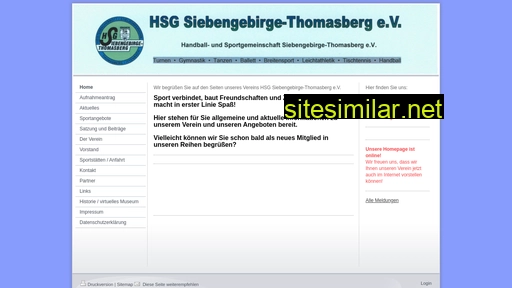 hsg-siebengebirge-thomasberg.de alternative sites