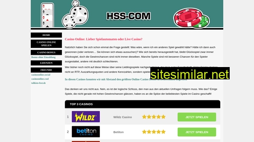 hss-com.de alternative sites