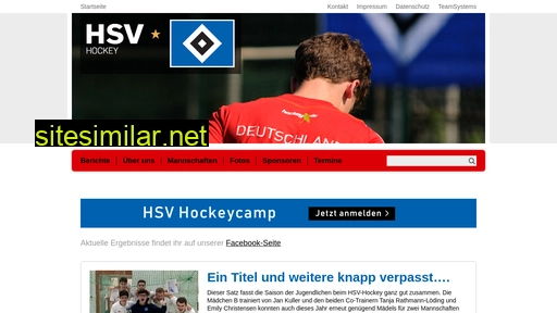 Hsvhockey similar sites