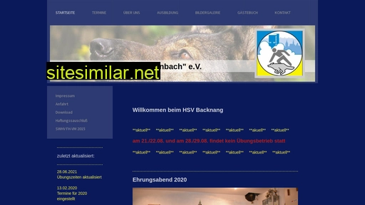 hsv-backnang.de alternative sites