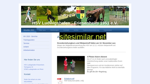 hsv-lu-friesenheim.de alternative sites