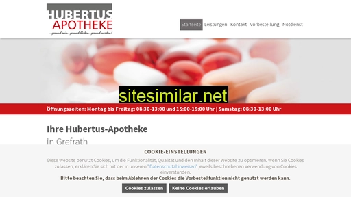 hubertus-apotheke-grefrath.de alternative sites