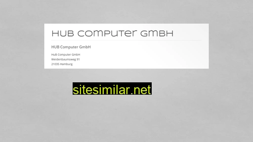 Hub-mail similar sites