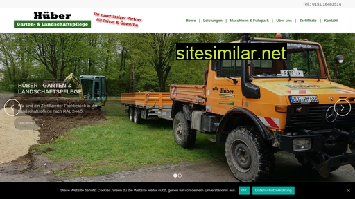 hueber-landschaftspflege.de alternative sites