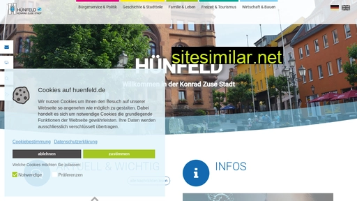 huenfeld.de alternative sites
