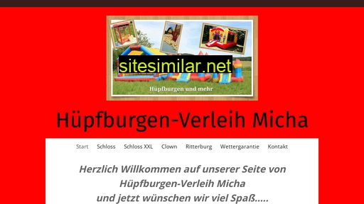 huepfburgen-verleih-micha.de alternative sites