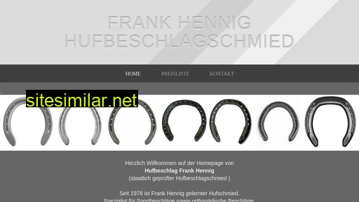 Hufbeschlag-hennig similar sites