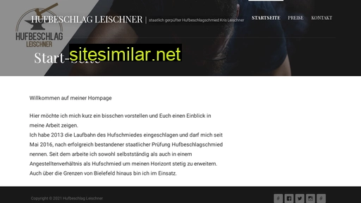 Hufbeschlag-leischner similar sites