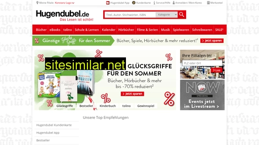 hugendubel.de alternative sites