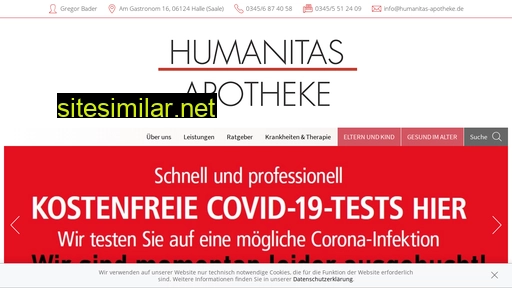 humanitas-apotheke.de alternative sites