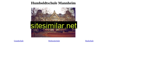 humboldtschule-mannheim.de alternative sites