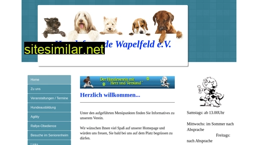 hundefreunde-wapelfeld.de alternative sites