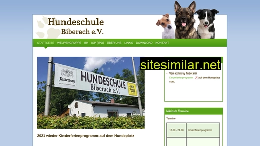 hundeschule-biberach-ev.de alternative sites