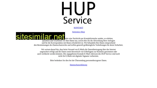 hup-service.de alternative sites